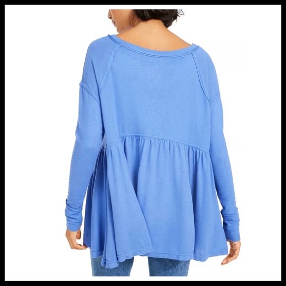 FREE PEOPLE BOHO FLOWY TUNIC TOP TEE A2C - Picture 10 of 16